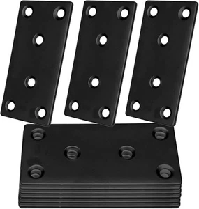 20 Stck. Schwarz Flach Ausbesserungsplatten, 3-1/8" Edelstahl 80 mm - 3,15 Zoll - Bild 1 von 7