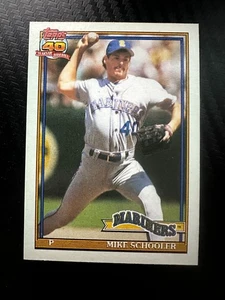 1991 Topps - Mike Schooler #365 - Imagen 1 de 2