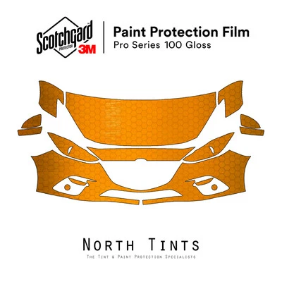 Mazda 3 2014-2016 Serie 3M PRO Película de Protección de Pintura Precortada Sujetador Transparente Kit PPF Foto 1 de 4