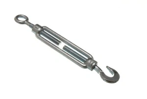 5 x Kette Drahtsieb Spannschloss Haken - Öse 12 mm x 125 mm ZP Stahl | Onestopdiy - Bild 1 von 1