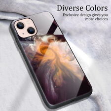 Marble Tempered Glass ShockProof Case For iPhone 15 14 13 Pro Max 12 11 XR Cover