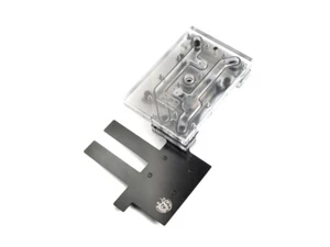 Bitspower HODR MIX99 Nickel Plated Full-Covered-Block (Clear/Black) - Picture 1 of 4