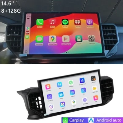 CarTrimHome C12 14.6'' Multimedia GPS Nav Head Unit for Toyota Tacoma 2016-2023 - Image 1 of 4