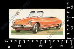 1968 Brooke Bond Tea Car History #43 :: 1955 CITROEN DS 19 ::  EX - C68M004 - Imagen 1 de 2