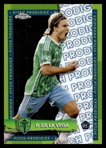 2024 Topps Chrome MLS Soccer 159 Pedro de la Vega, Seattle Sounders FC - Pitch P - Bild 1 von 2
