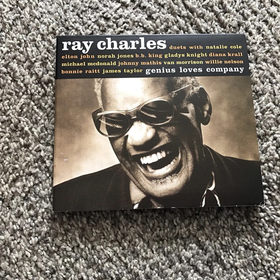 Ray Charles Cd Genius Loves Company Duets  2004  VG Condition Foto 1 de 4