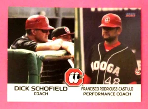 2024 Choice, Chattanooga Lookouts, C - DICK SCHOFIELD & F. RODRIGUEZ-CASTILLO - Picture 1 of 1