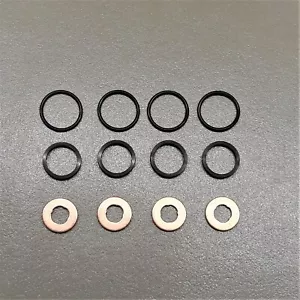 Inyector de combustible cuñas sellos junta tórica 33805-2A000 33820-2A010 33818-3A000 Kia Hyundai - Imagen 1 de 7