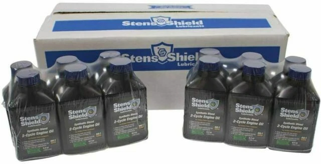 Stens Shield 2-Cycle Engine Oil - 6.4oz, Pack of 12