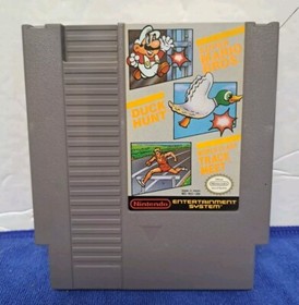 Super Mario Bros Duck Hunt World Class Track Meet Nintendo NES Video Game