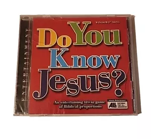 Do You Know Jesus? (All Ages) (PC-CD, 1999) for Windows - - Picture 1 of 2