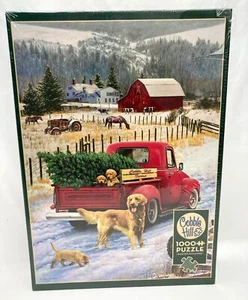 NEW “CHRISTMAS ON THE FARM” BY GREG & CO. 1000 PIECES COBBLE HILL Item #80127 - Picture 1 of 8