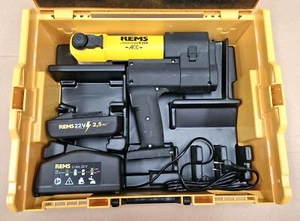 REMS Akku Press E 22V ACC Nr. 576017 Pressmaschine Radialpresse Presszange - Bild 1 von 1