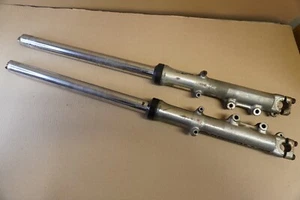 Suzuki GS1000 S GS 1000 1979 Juego de horquillas delanteras suspensión DAÑADAS - Imagen 1 de 14