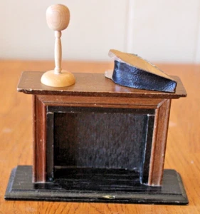 Puppenhaus Miniatur MSR Holzkamin - 1:12 Vintage - Bild 1 von 5