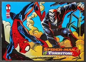 Tarjeta Fleer Marvel Spiderman vs Tombstone 1994 #105 (NM) - Imagen 1 de 2