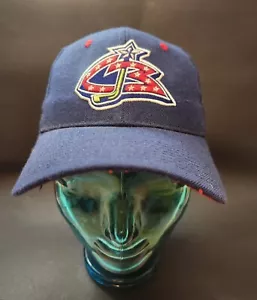1993 Zephyr NHL Hockey Columbus Blue Jackets Fitted Hat Size 7 1/4 - Picture 1 of 6