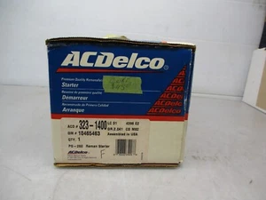 GM REMANUFACTURED STARTER OEM 10465463 ACDELCO 2132-1400 - Picture 1 of 5