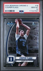 2024-25 Bowman University Chrome - Cooper Flagg #16 (RC) - Foto 1 di 3