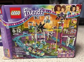 LEGO Friends Amusement Park Roller Coaster Set 41130 (Retired)