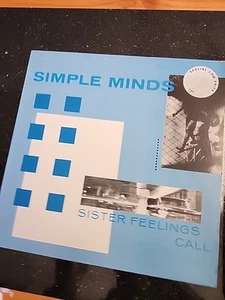 Simple Minds Lp Sister Feelings Call 1981 - Picture 1 of 6