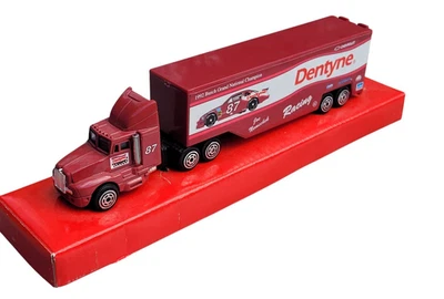 1990 Racing Champions Dentyne #87 Nemechek Transporter Tractor Trailer - Image 1 of 4