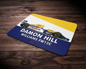 Alfombrilla de ratón Damon Hill Williams FW15C 1993 F1 - Scuderia GP - Imagen 1 de 2