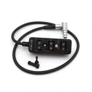 "Alexa RED Camera RA 0B 2 pines macho a D-Tap 3 vías hembra concentrador divisor de potencia 20" - Imagen 1 de 4
