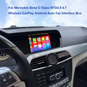 Mercedes Benz W204 W212 A C E Class Wireless Carplay for NTG4.5 NTG4.7 - Picture 1 of 16