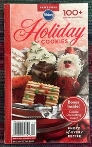 Pillsbury HOLIDAY COOKIE RECIPES Booklet Recipe Cookbook 100+ Recipes & Tips - Picture 1 of 3