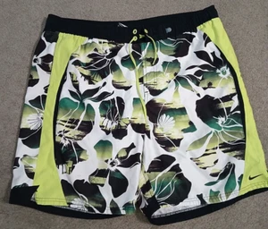 Nike Mens Board Shorts Swim Trunks Size XL Hawaiian Beach - Picture 1 of 7