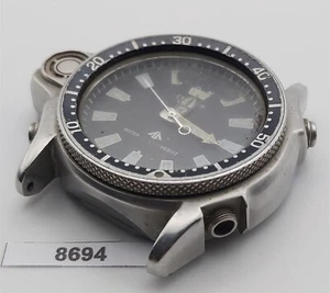 PROJECT TO FIX CITIZEN MENS C022 AQUALAND SS DIGITAL ANALOG EU SHIP WATCH B8694 - Picture 1 of 5