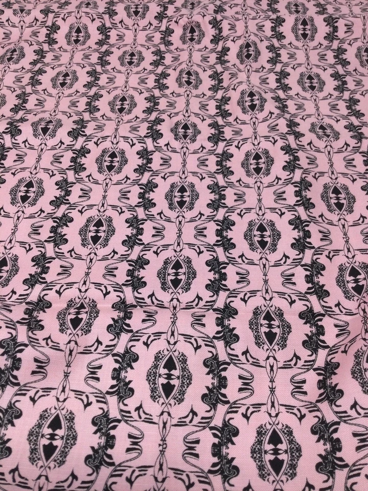 Edredón Westminster Free Spirit Calypso Swing tela rosa negro 1 Y algodón F48 Foto 1 de 1