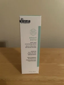 Dr. Brandt Bright Biotic Serum zur Minimierung dunkler Flecken 1,7 Unzen - Neu im Karton - Bild 1 von 5