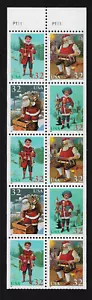 US Stamps Pane of 10, Santa Claus / Child Holding, #3004-3007 MNH - Picture 1 of 1