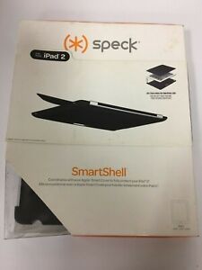 Speck SmartShell for iPad 2, soft touch matte Black finish back case only 