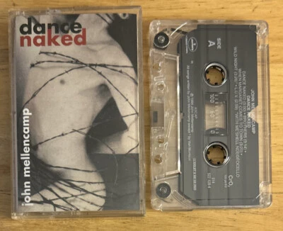 John Mellencamp Dance Naked Cassette Tapes w/ Insert 314522428-4 (PolyGram 1994) - Image 1 of 4