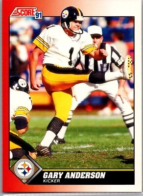 1991 Score Football - #121 Gary Anderson - Image 1 of 2