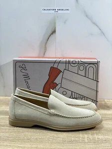 Il Mocassino Uomo In Suede Sand Fondo Gomma Ultra Flexi Made In Italy 45 - Imagen 1 de 6