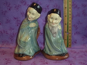 Royal Doulton Spook & Bearded Spook Pair C.J Noke Limited Edition Character Jugs - Imagen 1 de 3