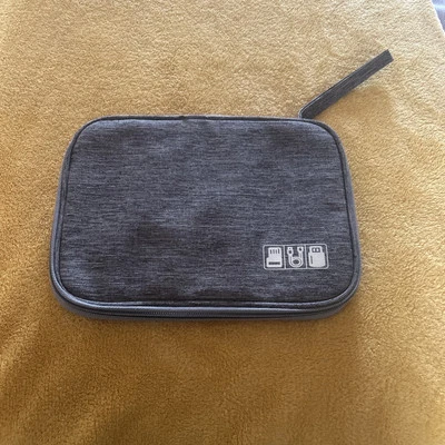 Bolsa de armazenamento cabo de viagem eletrônica digital USB gadget organizador estojo protetor - Imagem 1 de 4