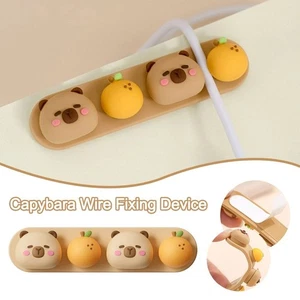 Silicone Cable Organizer Capybara Charging Cable Storage - Afbeelding 1 van 12