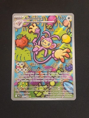 Pokémon Karte • Ambidiffel 107/094 • Illustration FA • Deutsch • Fatale Flammen - Bild 1 von 4
