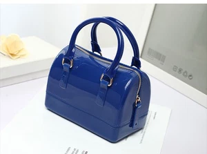 2025 Shoulder Crossbody Handheld Mini Jelly Bag Water Bucket Bag Blue - Picture 1 of 25