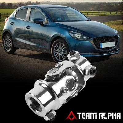 Columna de dirección universal de 3/4" DD a 3/4" DD eje junta en U ángulo máximo 38 grados Foto 1 de 4