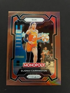 2024 Panini Prizm Monopoly WNBA Brown Prizm /249 DiJonai Carrington #17 - Bild 1 von 2