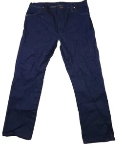 Vtg Rigid Wrangler Cowboy Cut 13MWZ Original Fit Jeans Men's 40x30 Dark Wash - Picture 1 of 14