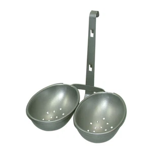 Eddingtons Nicht Klebend Stahl Doppel Eipochierer - Bild 1 von 1