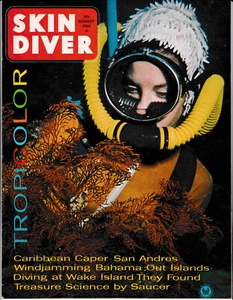 SKIN DIVER magazine August 1965 - high grade - Picture 1 of 3