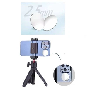 Cell Phone Selfie Mirror Vlog Live Photo HD Reflector Photography Accessories - Picture 1 of 20